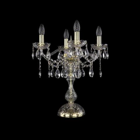 Bohemia Ivele Crystal Настольный светильник Bohemia 1413L/4/141-47 G