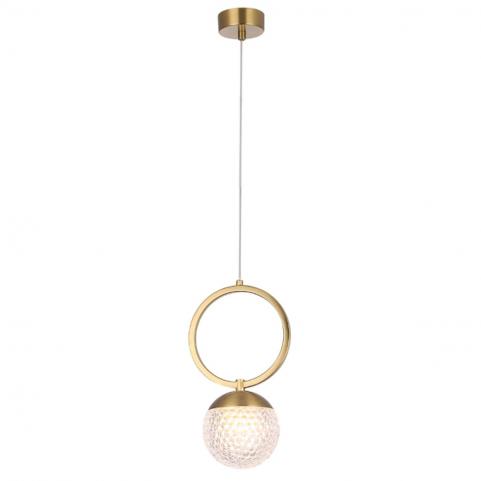Подвесной светильник Crystal Lux CAROLINA SP1 V1 BRASS