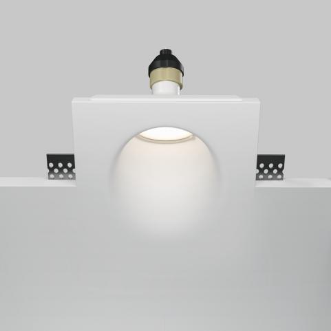 Точечный светильник Maytoni Technical Downlight Gyps Modern DL001-WW-01-W