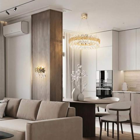 Люстра Modelux ML.9888  3000-6000K ML.9888.800 GD