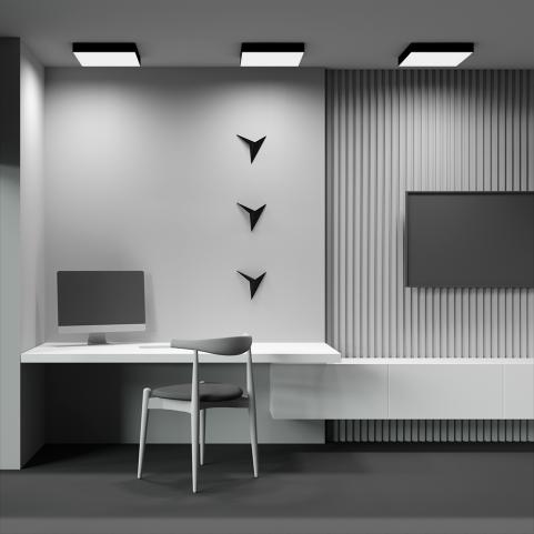 Потолочный светильник Maytoni Technical Ceiling 3000K Zon C032CL-45W3K-SQ-B