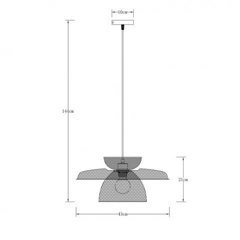 Светильник подвесной Arte Lamp Castello A7067SP-1BK