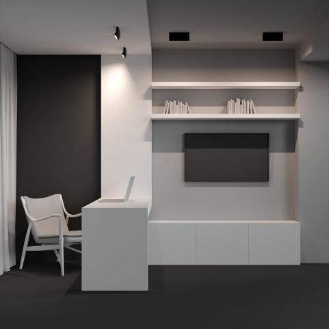 Потолочный светильник Maytoni Technical Ceiling Basis Rot C133CL-12W4K-B