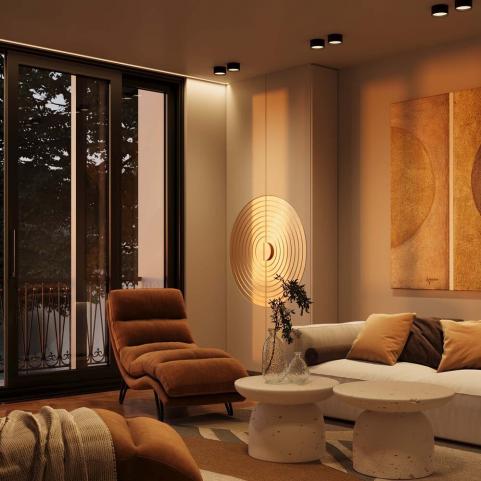 Точечный светильник Maytoni Technical Ceiling 3000K Glare C091CL-12W3K-B