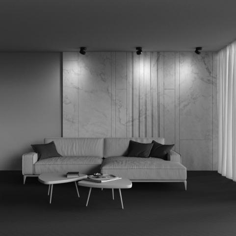 Точечный светильник Maytoni Technical Ceiling 4000K Onda C024CL-18W4K-B-1