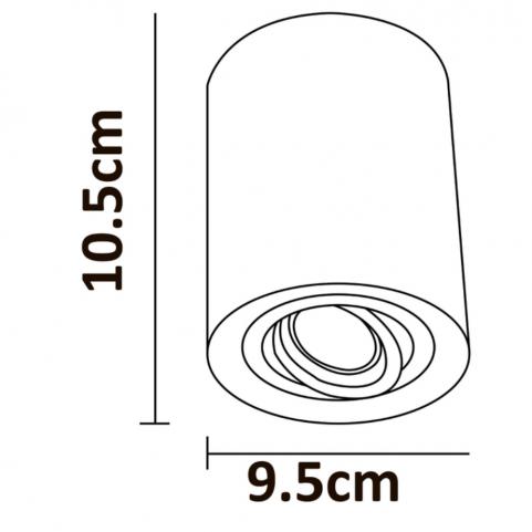 Накладной светильник Arte Lamp Falcon A5645PL-1WH