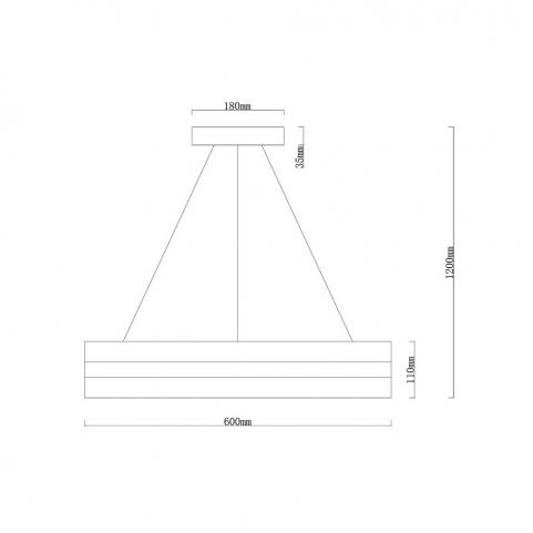Светильник подвесной Arte Lamp Purity A2540SP-45PB