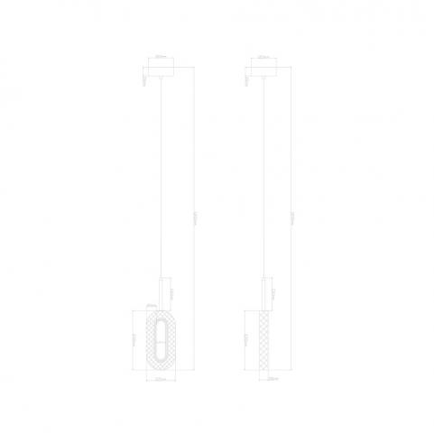 Светильник подвесной Arte Lamp Ovale A2489SP-1GO
