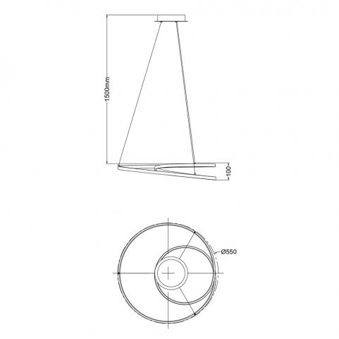 Светильник подвесной Arte Lamp Millo A3893SP-30BK
