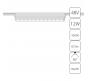 Магнитный трековый светильник Arte Lamp Rapid 3000К A1154PL-1WH