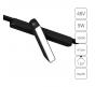 Магнитный трековый светильник Arte Lamp Rapid 3000К A1160PL-1BK