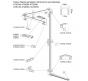 Шинопровод магнитный накладной Arte Lamp Optima-Accessories  A720106