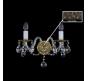 Бра Art Glass CHLOE II. BRASS ANTIQUE CE