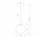 Подвесной светильник Eurosvet Wonder 50231/1 LED дымчатый