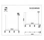 ST Luce Подвесной светильник ST-Luce Kendo SL1213.403.04