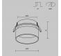 Точечный светильник Maytoni Technical Downlight Amary DL062-GU10-B